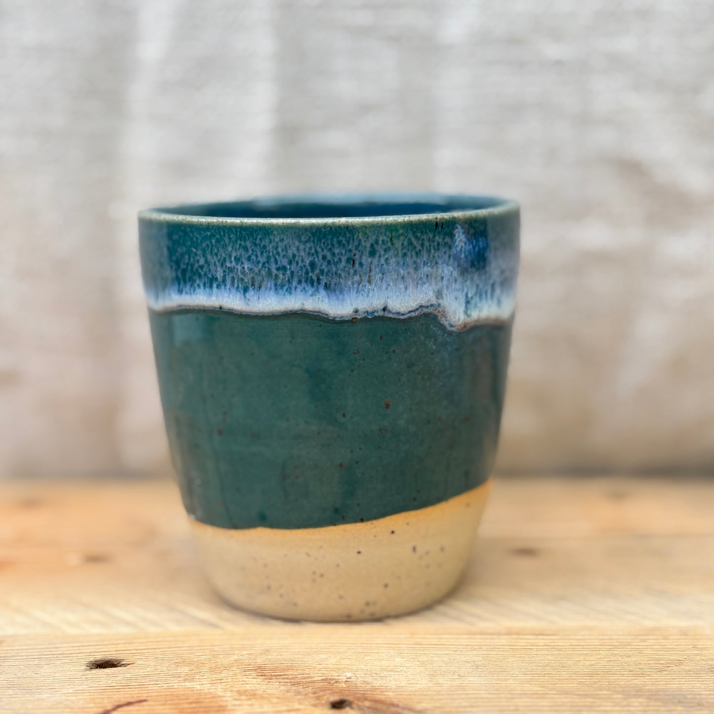 Cappuccino Mok - 225ml - Blauw