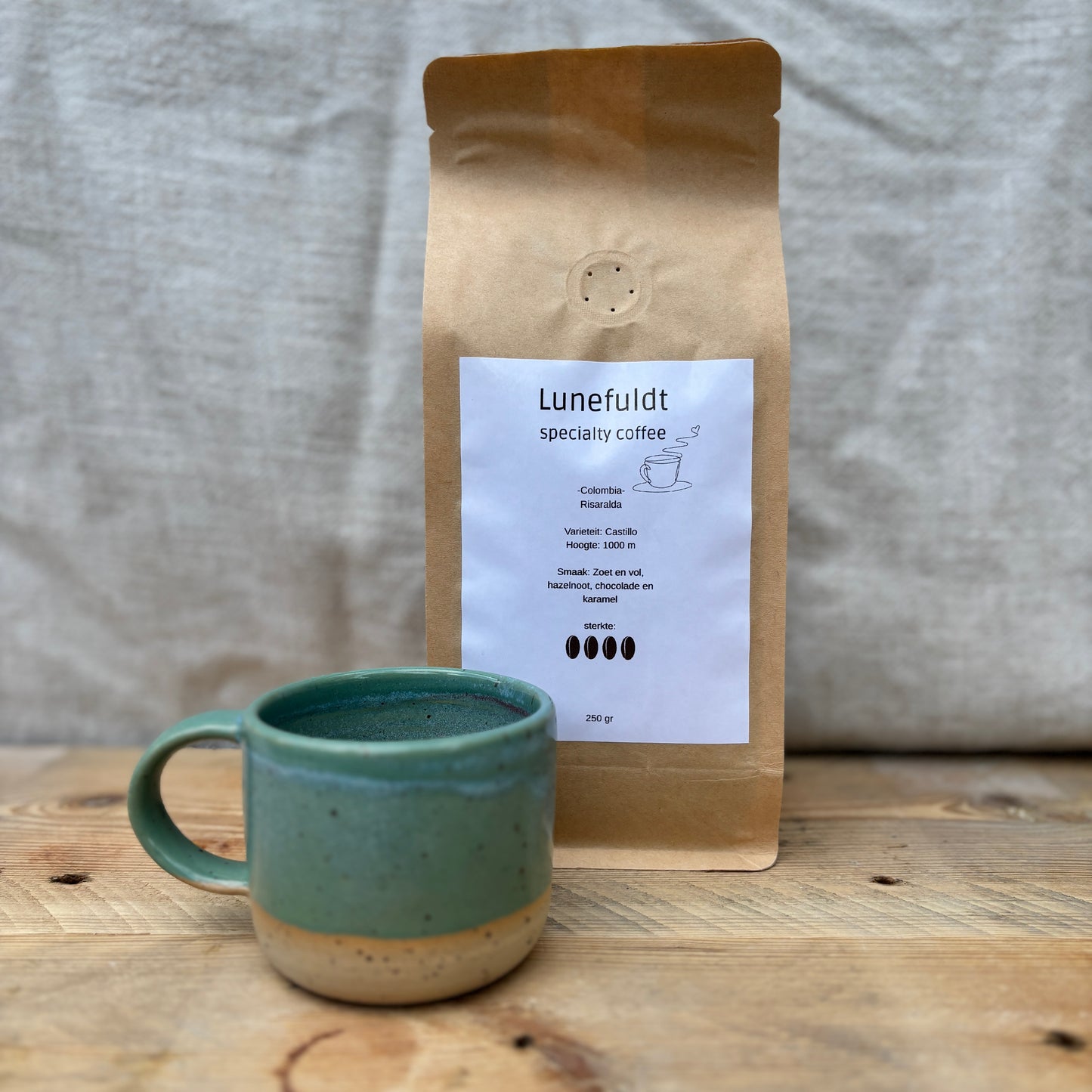 Koffie - Colombia - 250 gr - Bonen