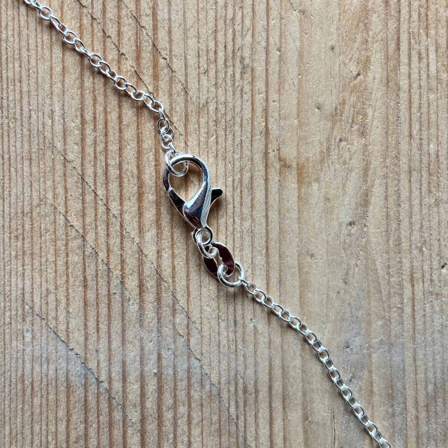 Ketting Zilver - 45  of 60 cm